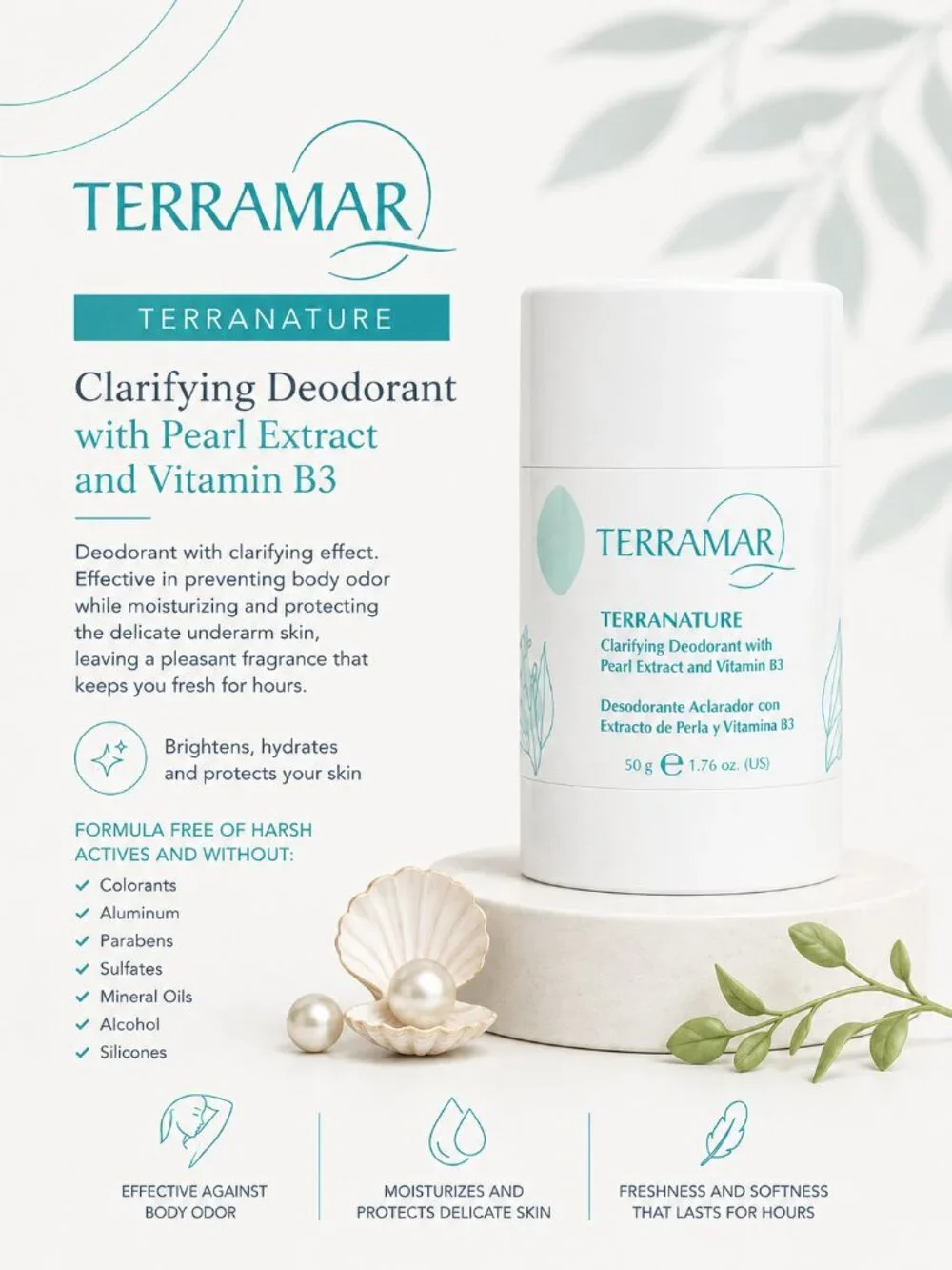 TERRANATURE Clarifying deodorant